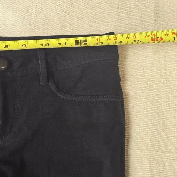 Guess Legging Slim Fit Low Rose Women's 26 Black with Pockets - Picture 4 of 16